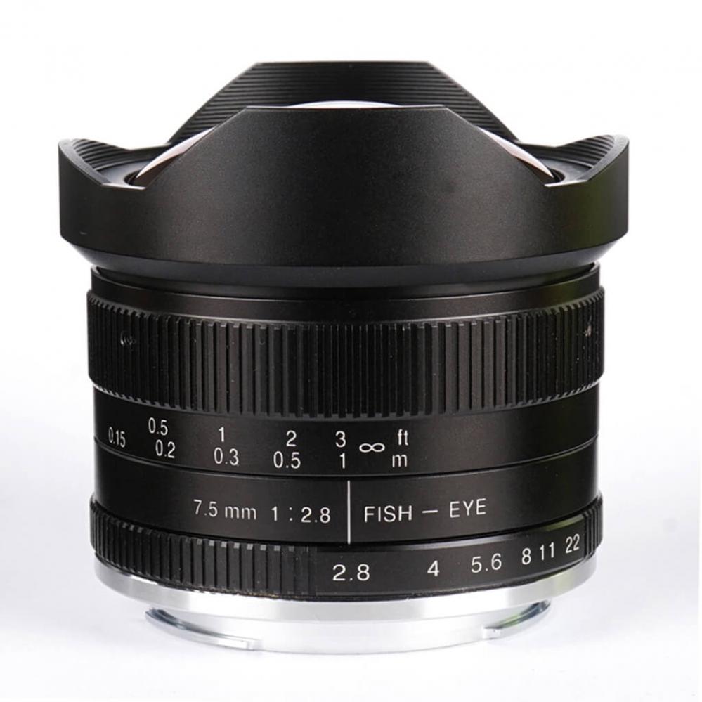 7artisans 7.5mm f/2.8 II Fisheye-objektiv APS-C för Fujifilm X