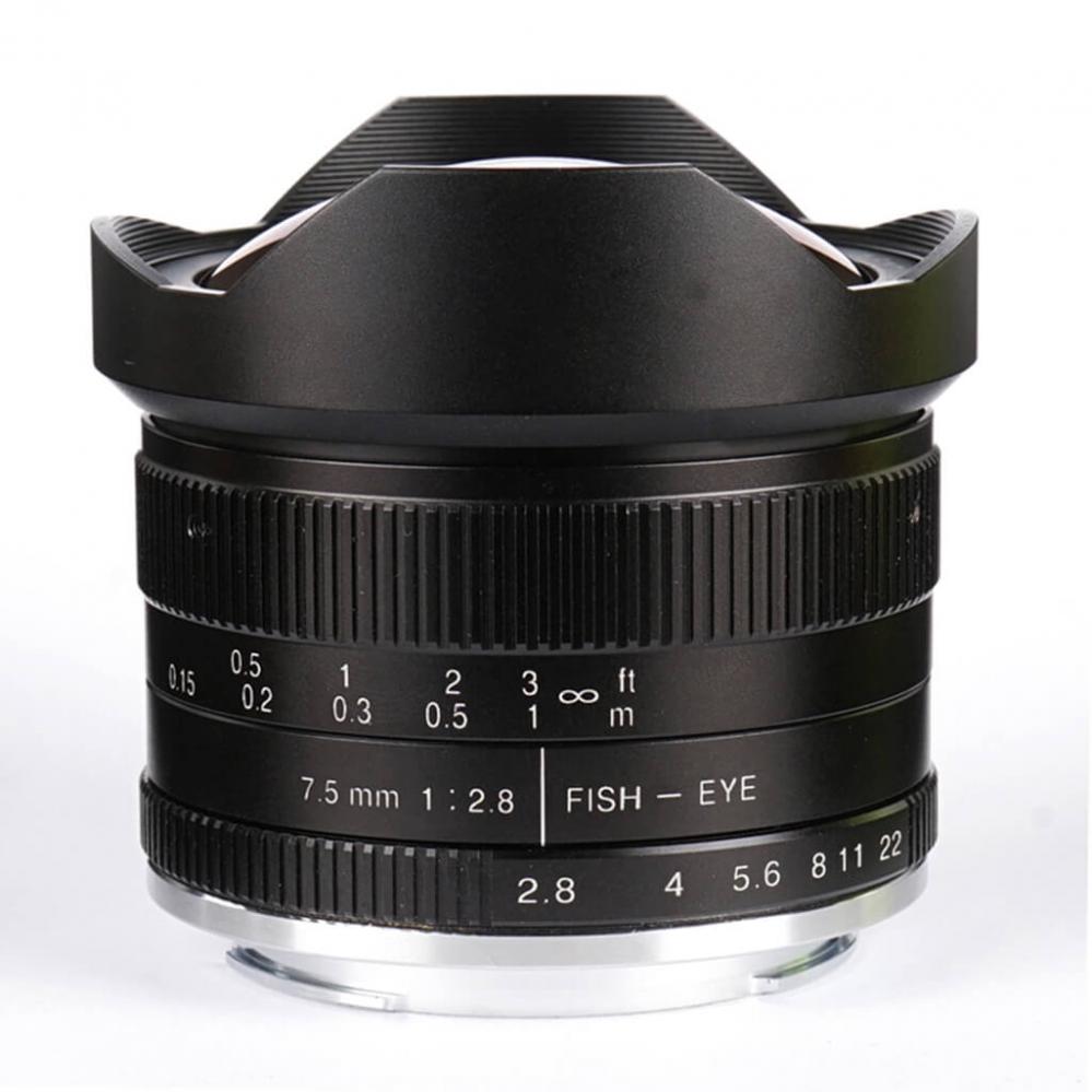  7Artisans 7.5mm f/2.8 II Fisheye-objektiv APS-C fr Sony E