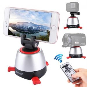  Puluz Rotationshuvud 360 grader+ fjärr+ GoPro-adapter+ mobil-adapter