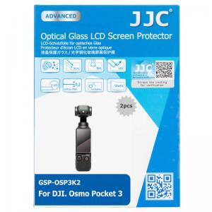 JJC Skärmskydd 2st för Osmo Pocket 3 optiskt glas 9H