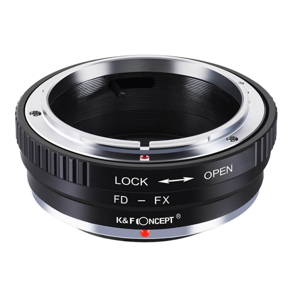  K&F Objektivadapter till Canon FD objektiv för Fujifilm X kamerahus