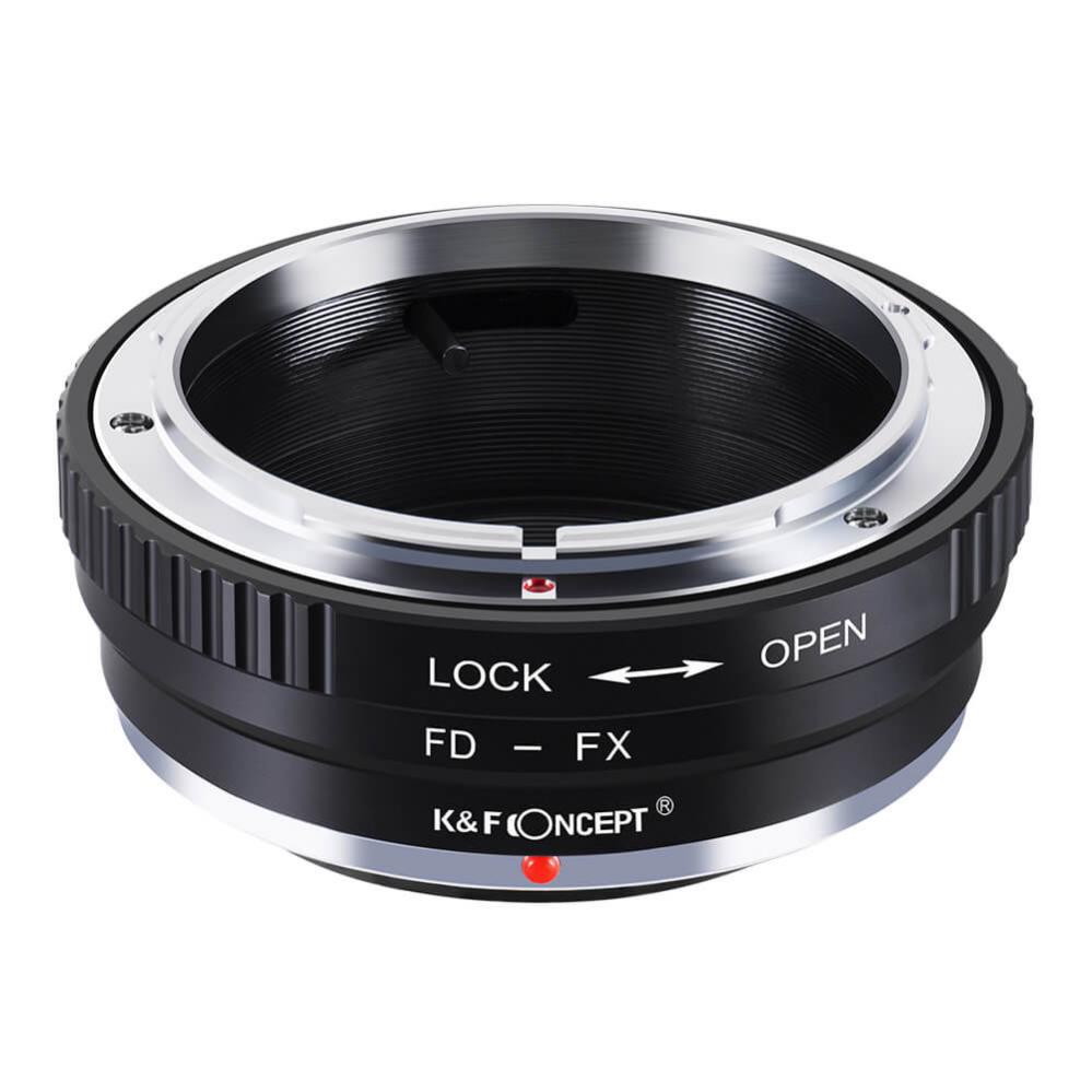 K&F Objektivadapter till Canon FD objektiv för Fujifilm X kamerahus
