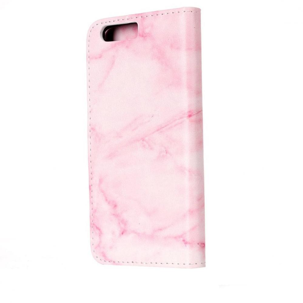  Plånboksfodral för Huawei P10 - Rosa marmor