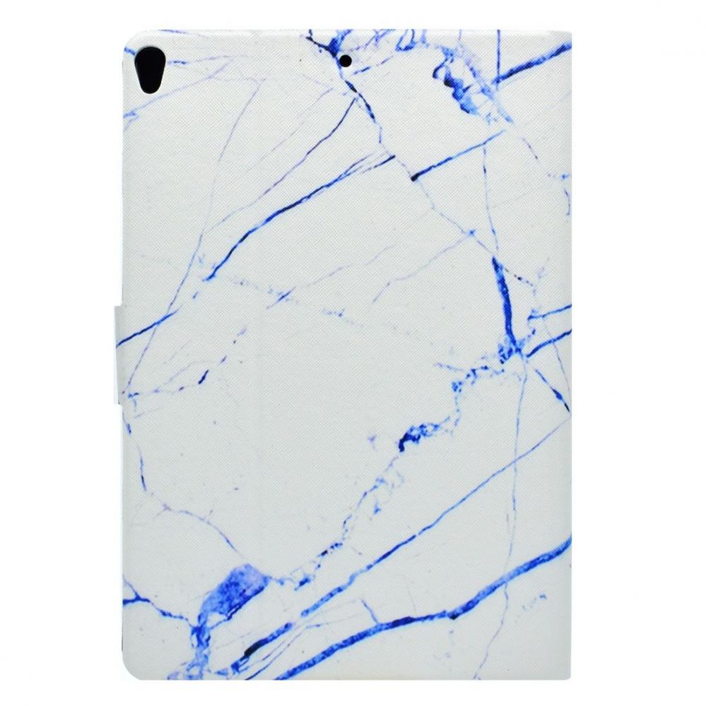  Fodral för iPad Pro 10.5-tum - Marmor vit & blå