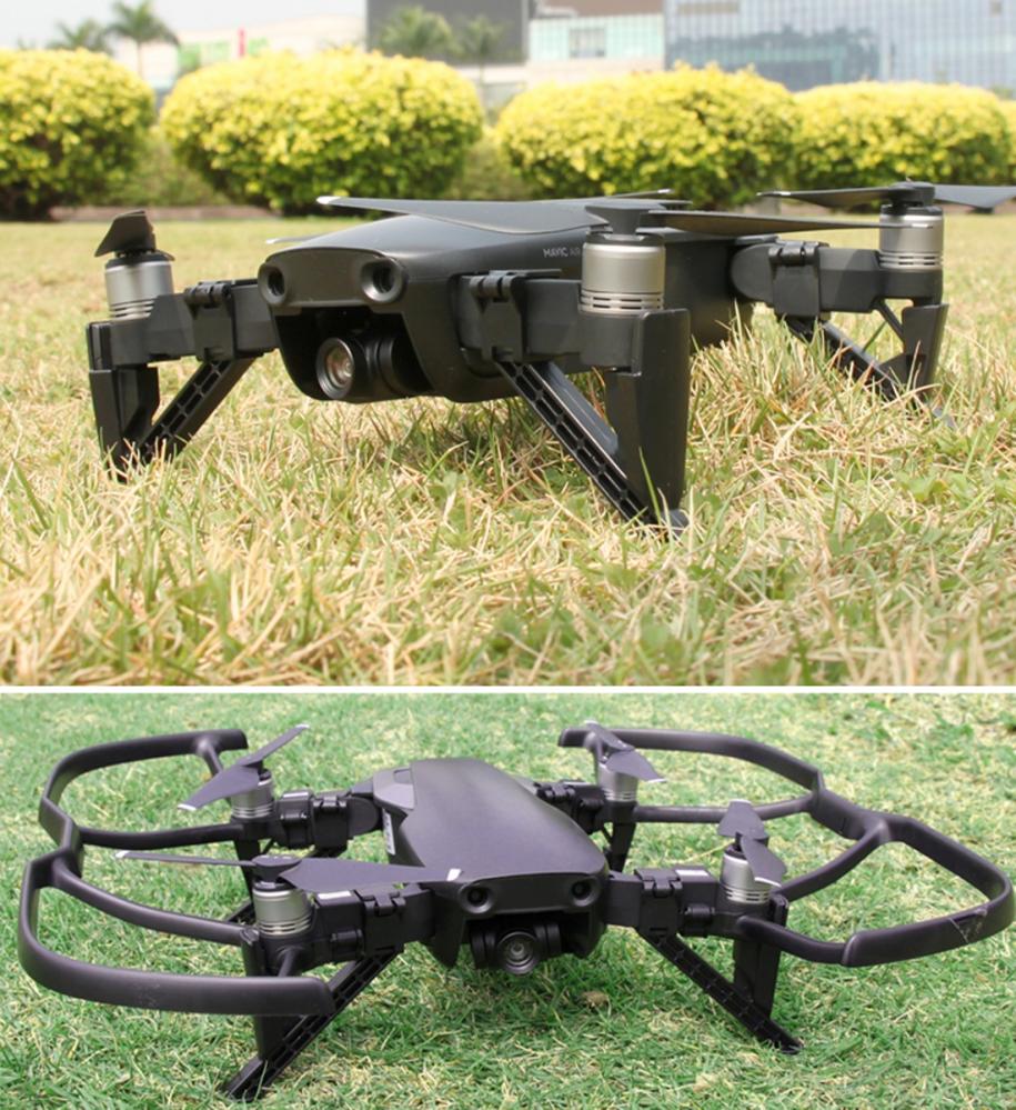 Stötdämpande landställsben för DJI Mavic Air (Svart)