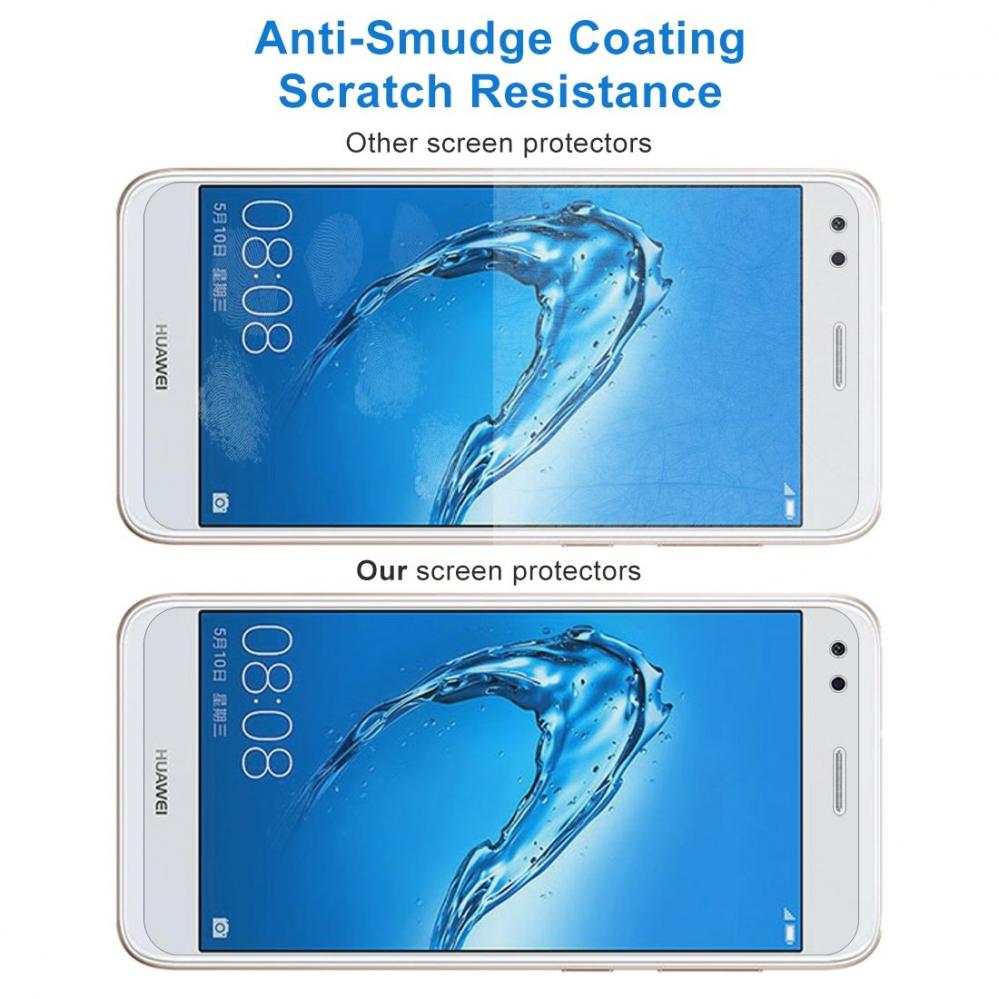 Displayskydd för Huawei Y6 Pro (2017) av härdat glas - Haweel