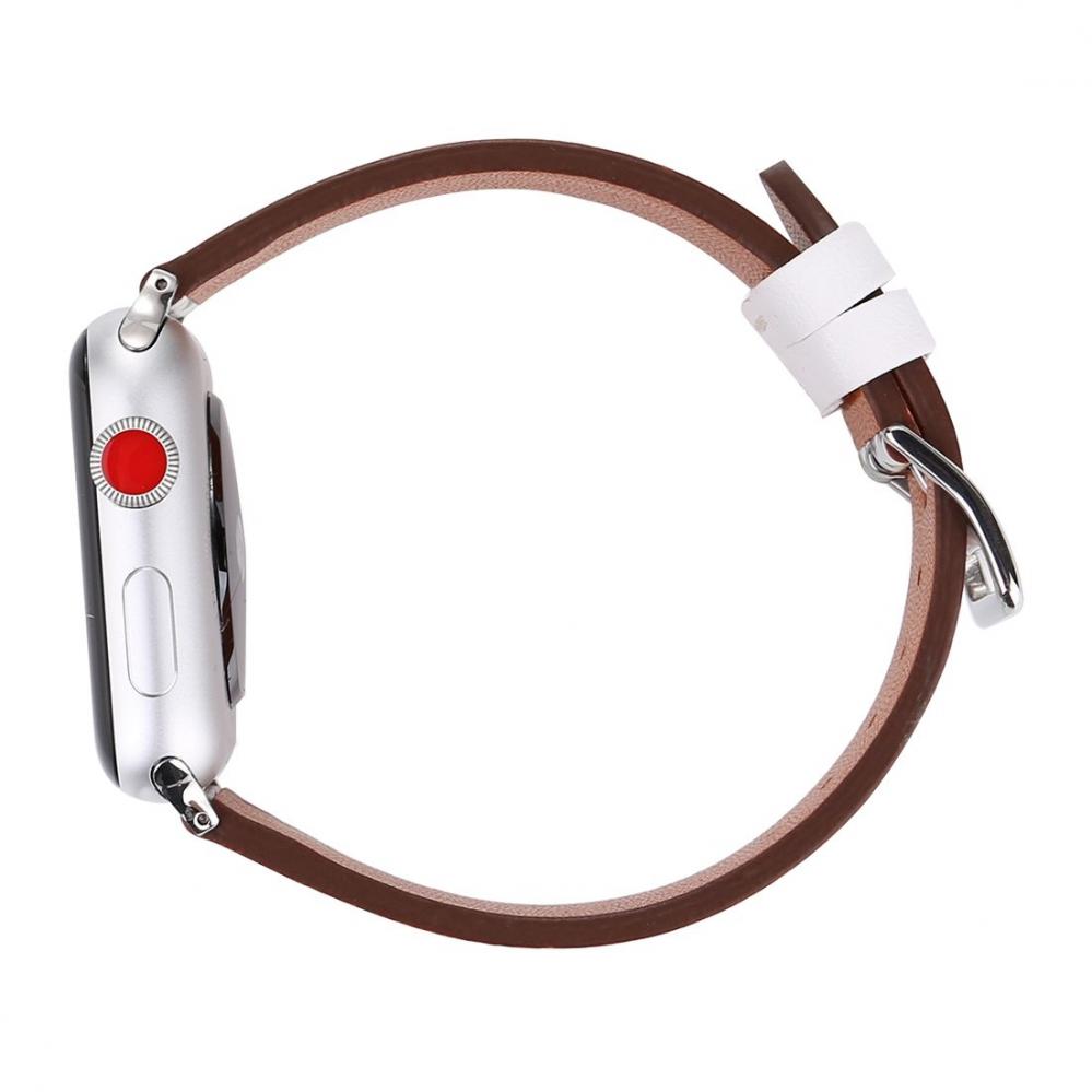  Armband fr Apple Watch 38/40/41mm konstlder zickzack med blommor