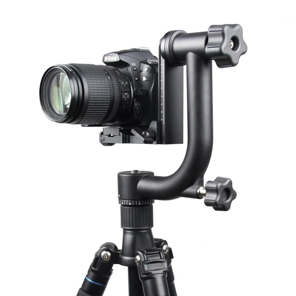  Yelangu horisontell 360 graders Gimbalhuvud för DV & SLR-kameror