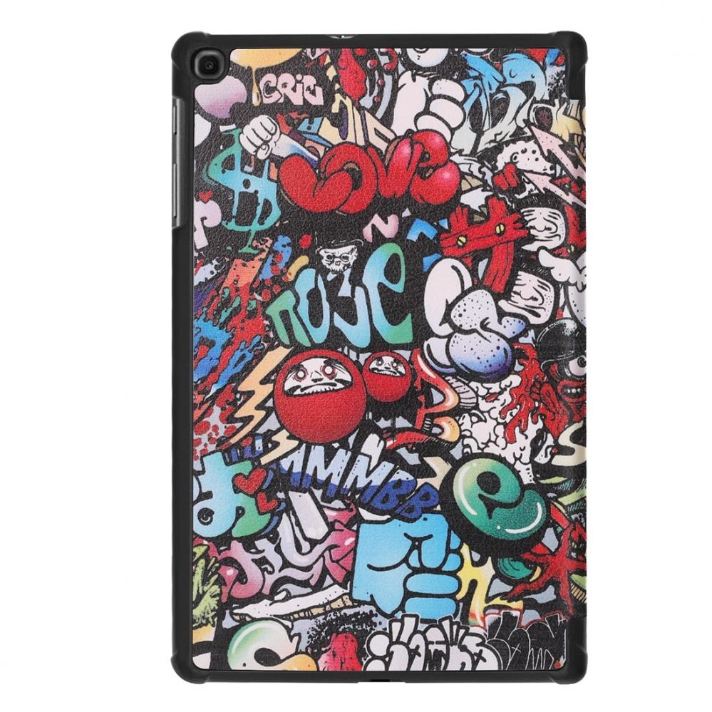  Fodral fr Galaxy Tab A 10.1 (2019) - Graffiti