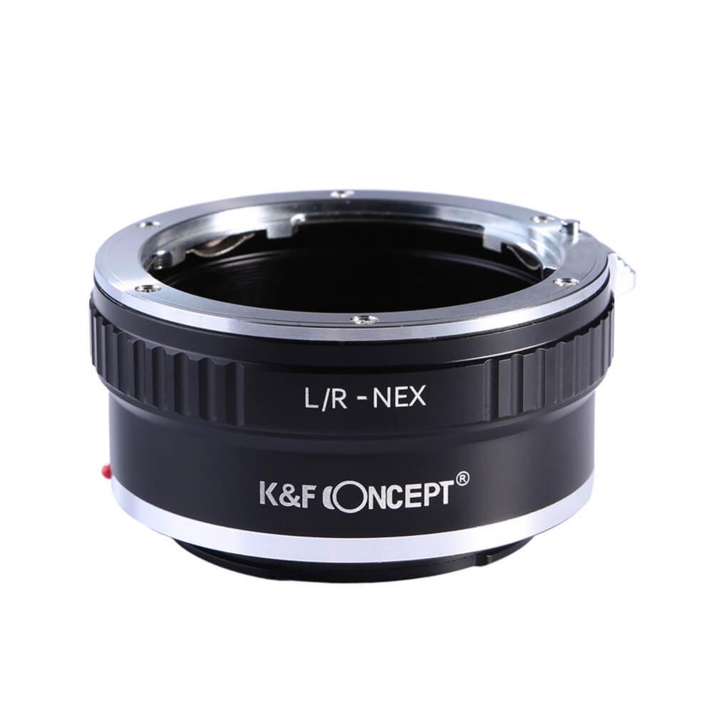  K&F Concept Objektivadapter till Leica R objektiv fr Sony E kamerahus