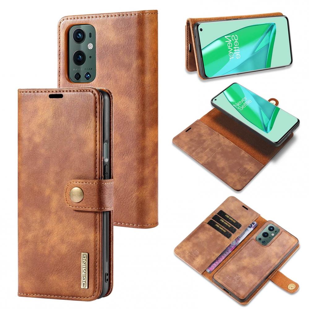 DG.MING Plånboksfodral med magnetskal för OnePlus 9 Pro