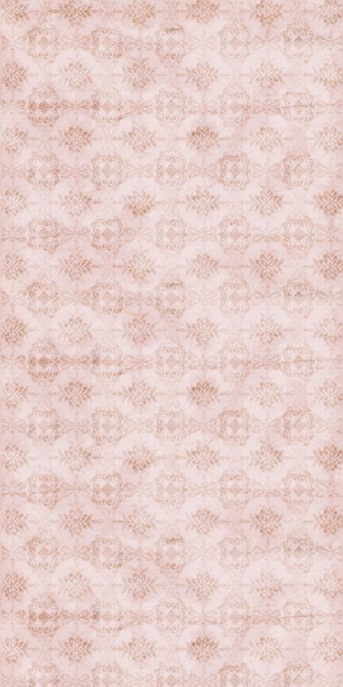  Vinylbakgrund 1.5x3.0m - Damaskmönster rosa