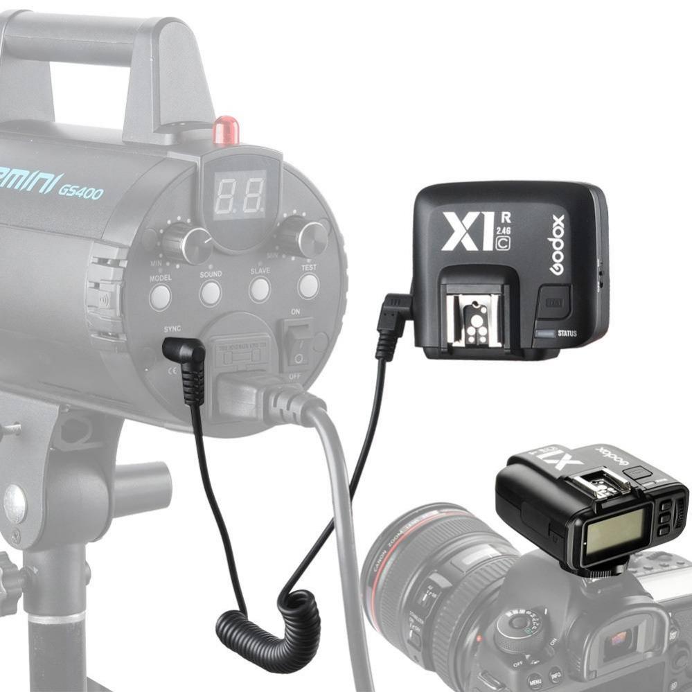  Godox Blixtutlsare & blixtmottagare 2.4GHz TTL