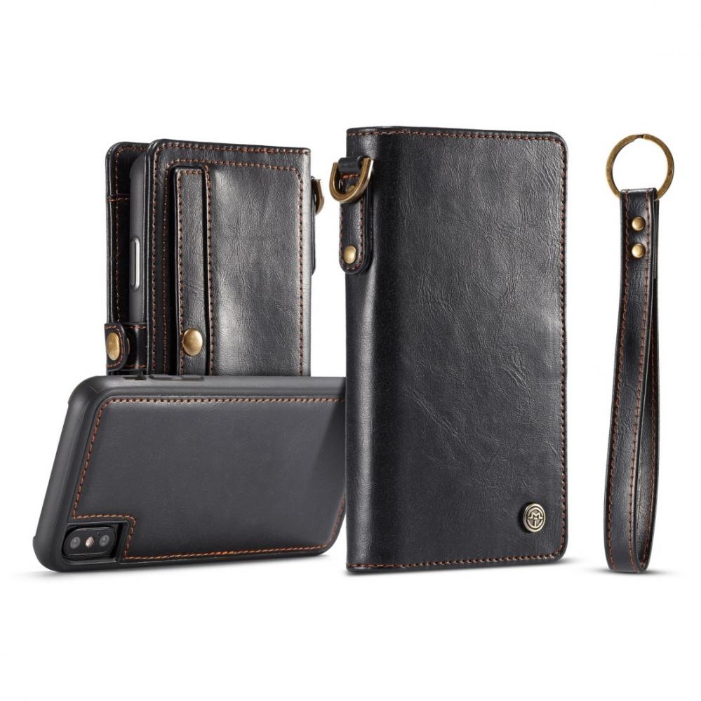 Plånboksfodral med magnetskal för iPhone X - CaseMe