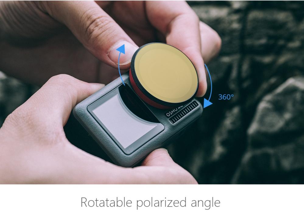 PGYTECH CPL-Filter Proffesional för DJI Osmo Action