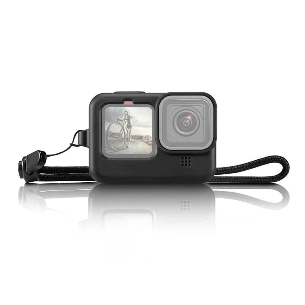 Puluz Silikonskydd med objektivlock för GoPro Hero9/ Hero10 Black