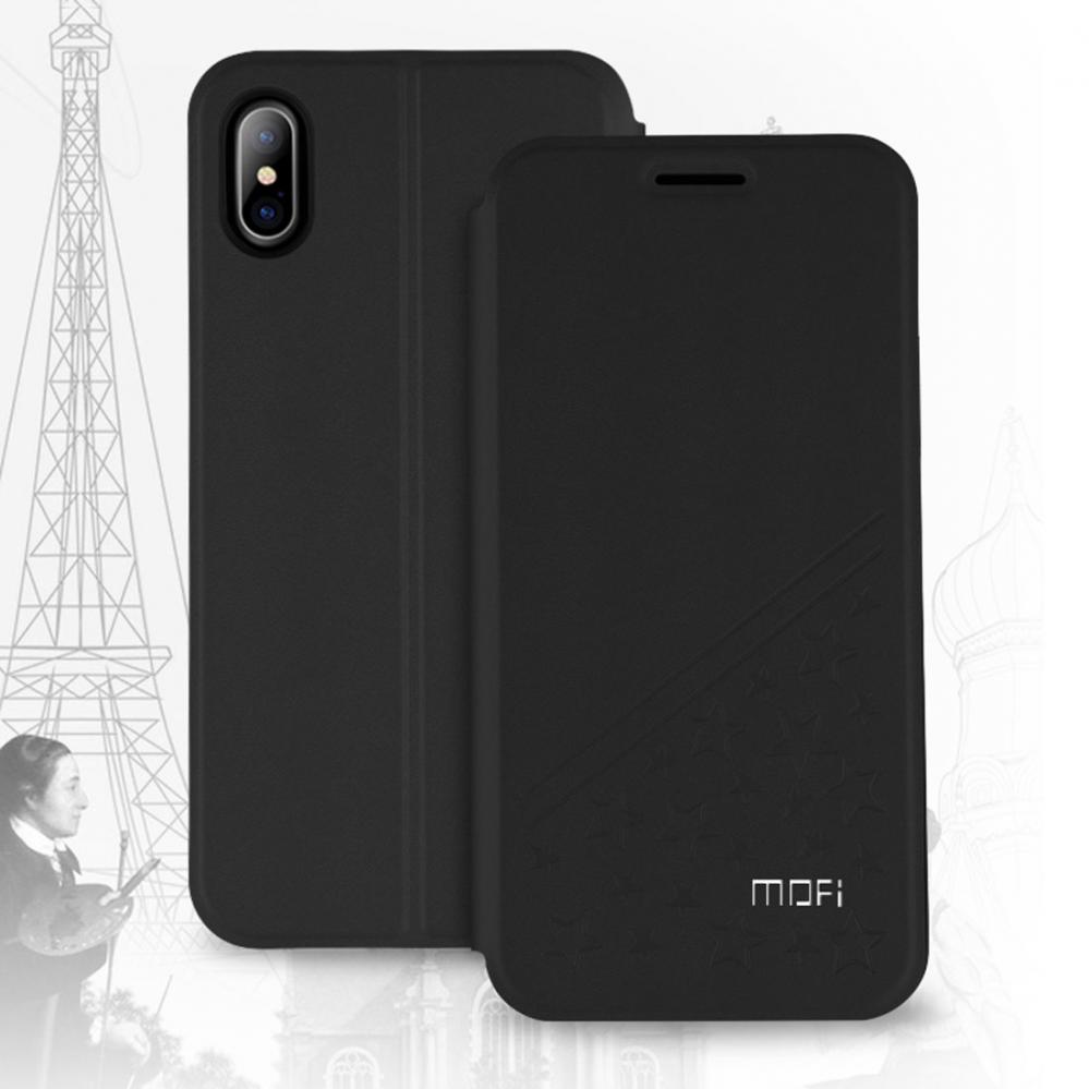 MOFI Flipfodral för iPhone X - Femkantigt sjärnmönster