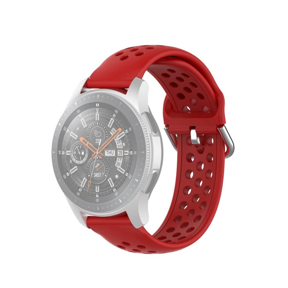 Silikonarmband för Smartwatch Röd 22mm universal modell