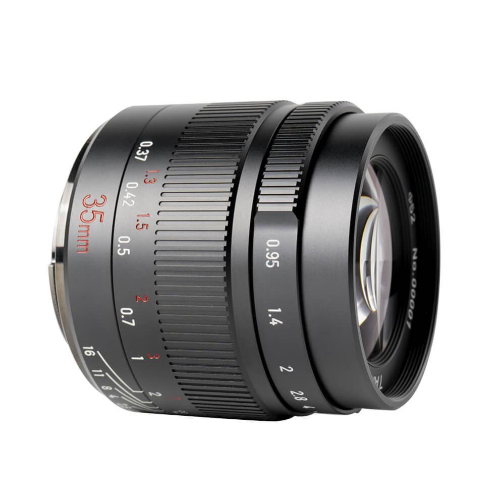  7artisans 35mm f/0.95 objektiv APS-C för Canon EOS M