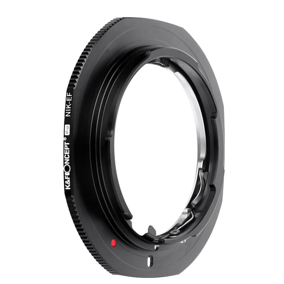 K&F Objektivadapter till Nikon F/AF AI AI-S objektiv för Canon EOS kamerahus
