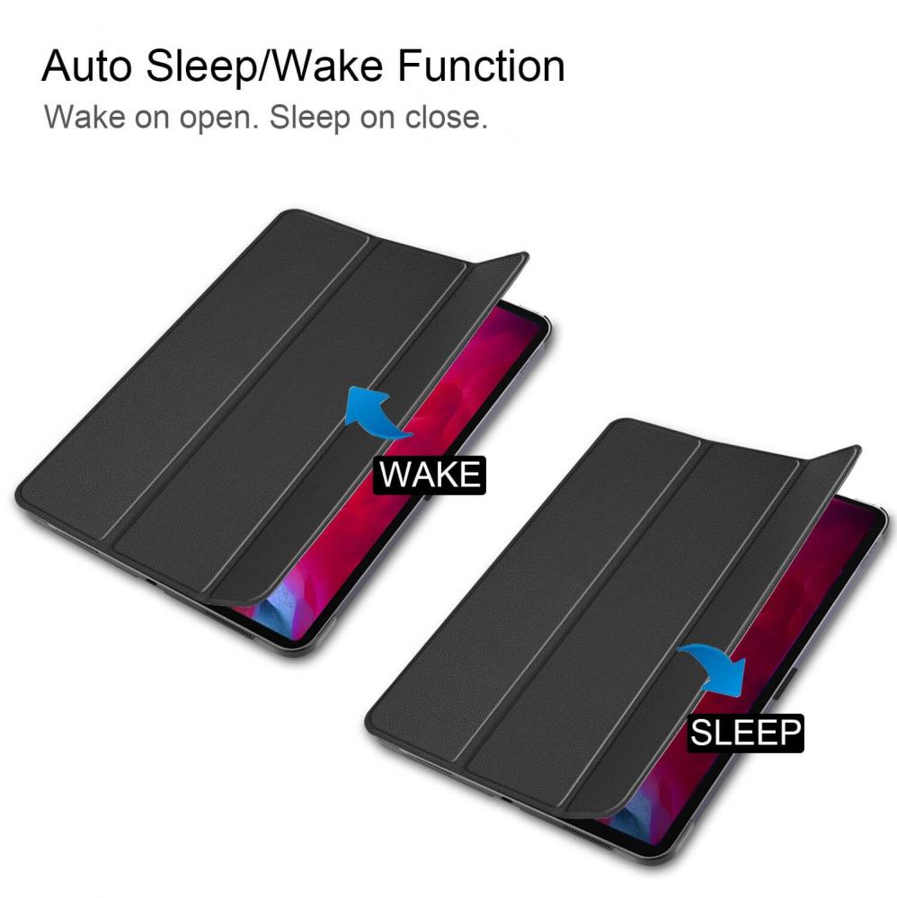  Fodral fr iPad Pro 11 2018/2020/2021 med Sleep/ Wake-up funktion svart