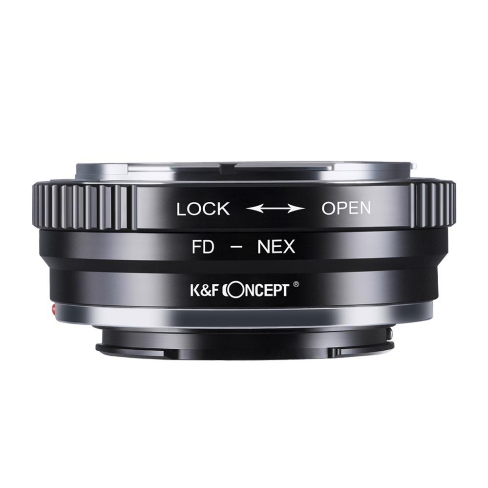  K&F Objektivadapter till Canon FD objektiv fr Sony E kamerahus