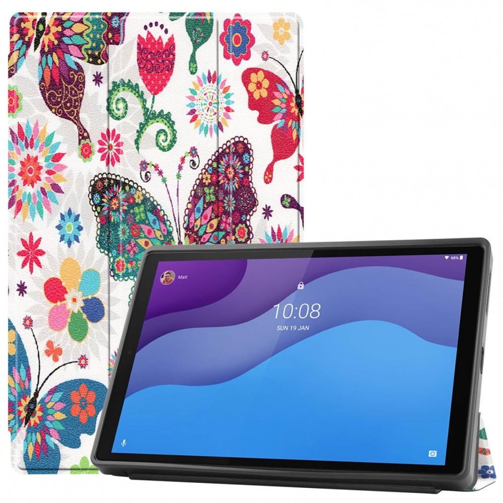 Fodral för Lenovo Tab M10 HD 2nd Gen - Fjärilsmönster