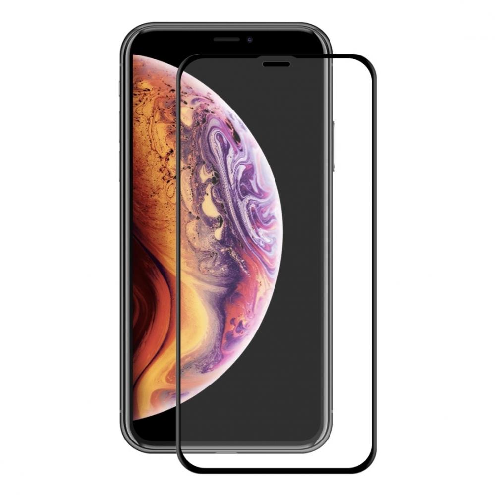  Skrmskydd heltckande fr iPhone 11 / XR av hrdat glas