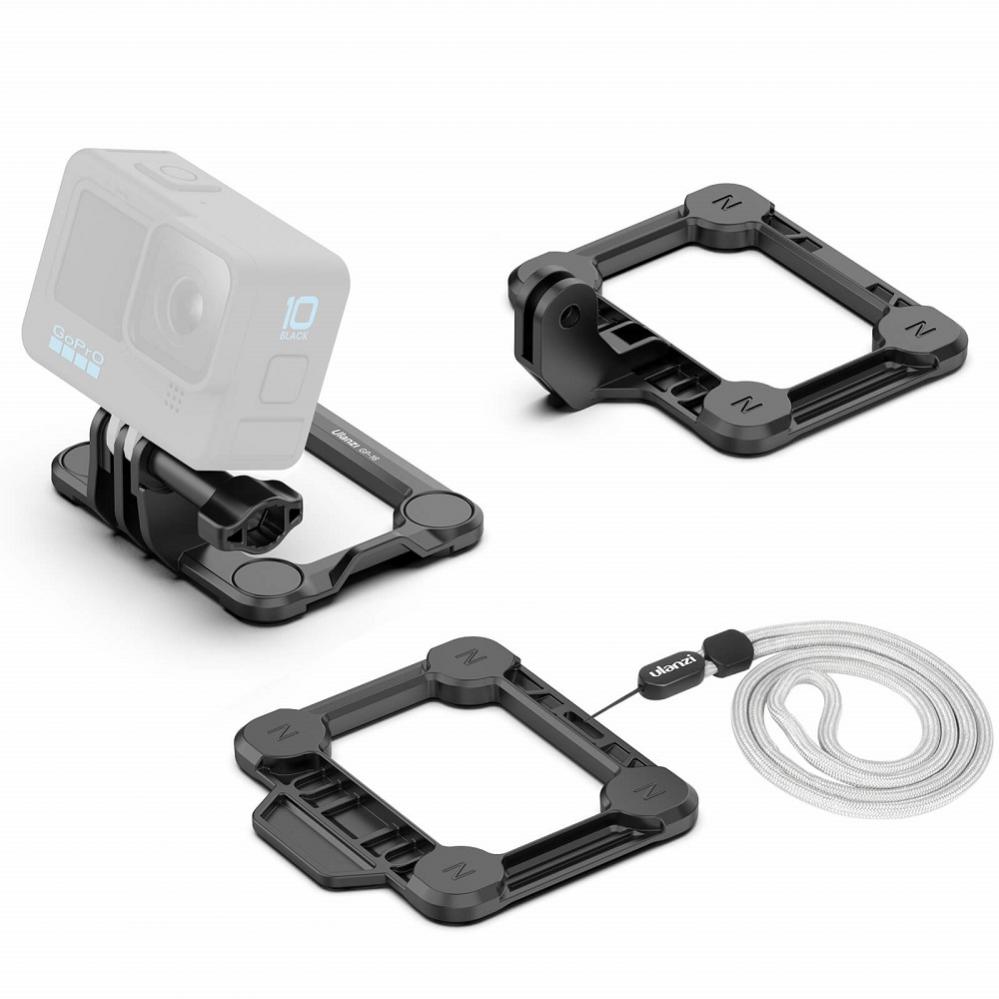 Ulanzi GP-16 Magnetfäste för actionkameror med Quick Release fäste