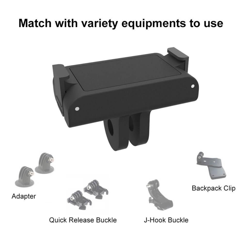Puluz Magnetadapterfäste för DJI Action 2 svart