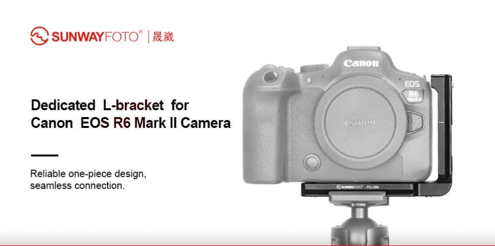  Sunwayfoto L-Bracket fr Canon EOS R6 Mark II