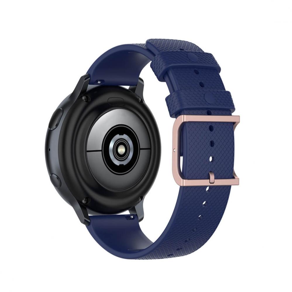 Silikonarmband Blå för Smartwatch 20mm Universal modell