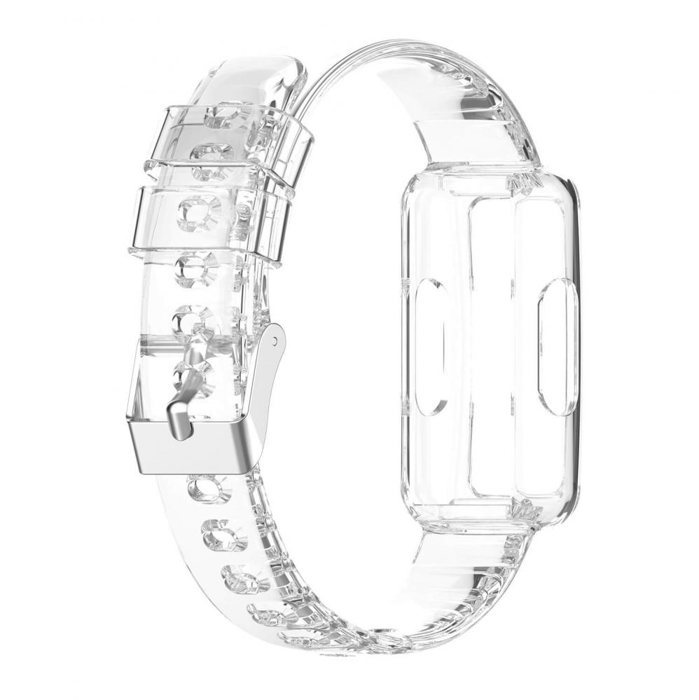  Silikonarmband transparent fr Fitbit Ace 2/3 Luxe Inspiere 1/2