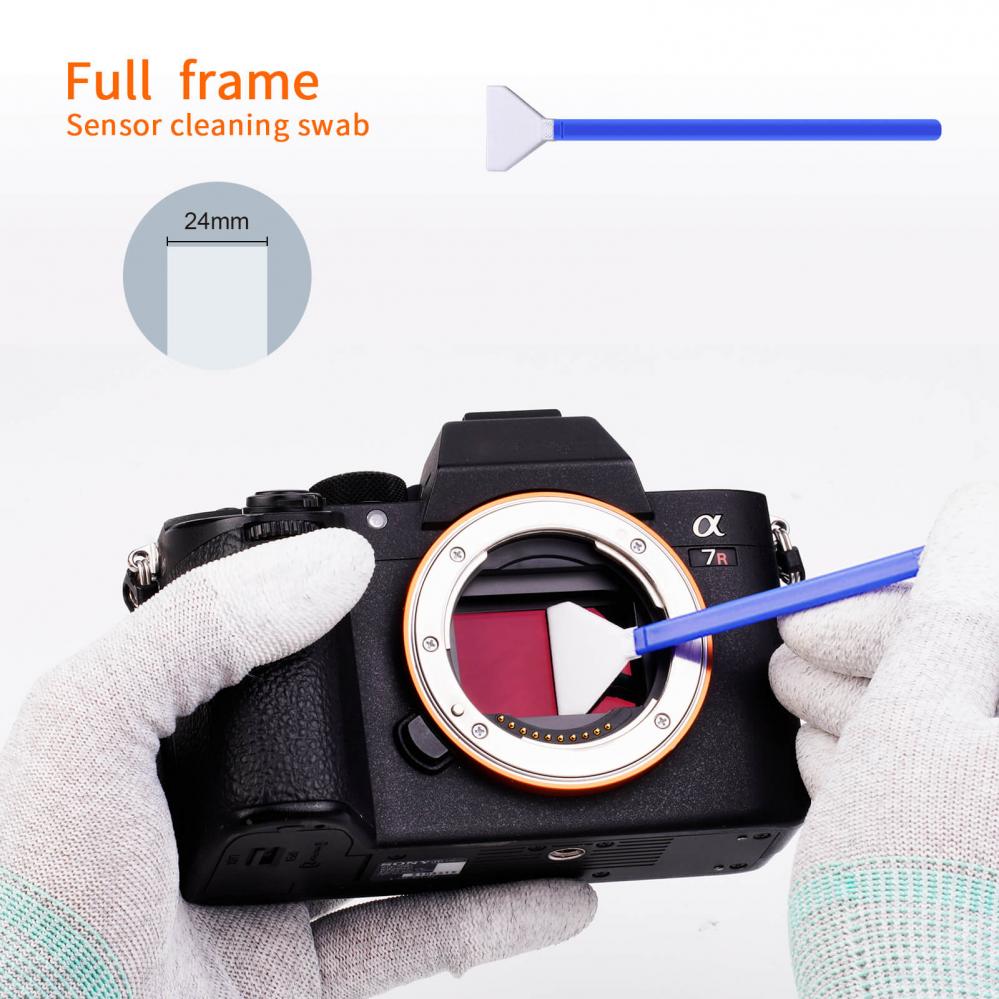 K&F Concept 10st Rengöringsstickor för fullformats bildsensor