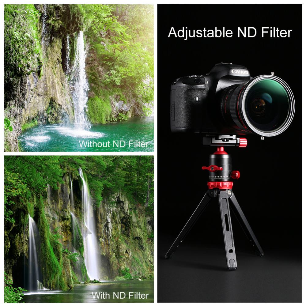  K&F Concept Justerbart ND2-32/CPL hybridfilter
