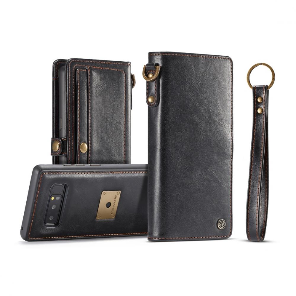 Plånboksfodral med magnetskal PU-läder för Galaxy Note 8 - CaseMe