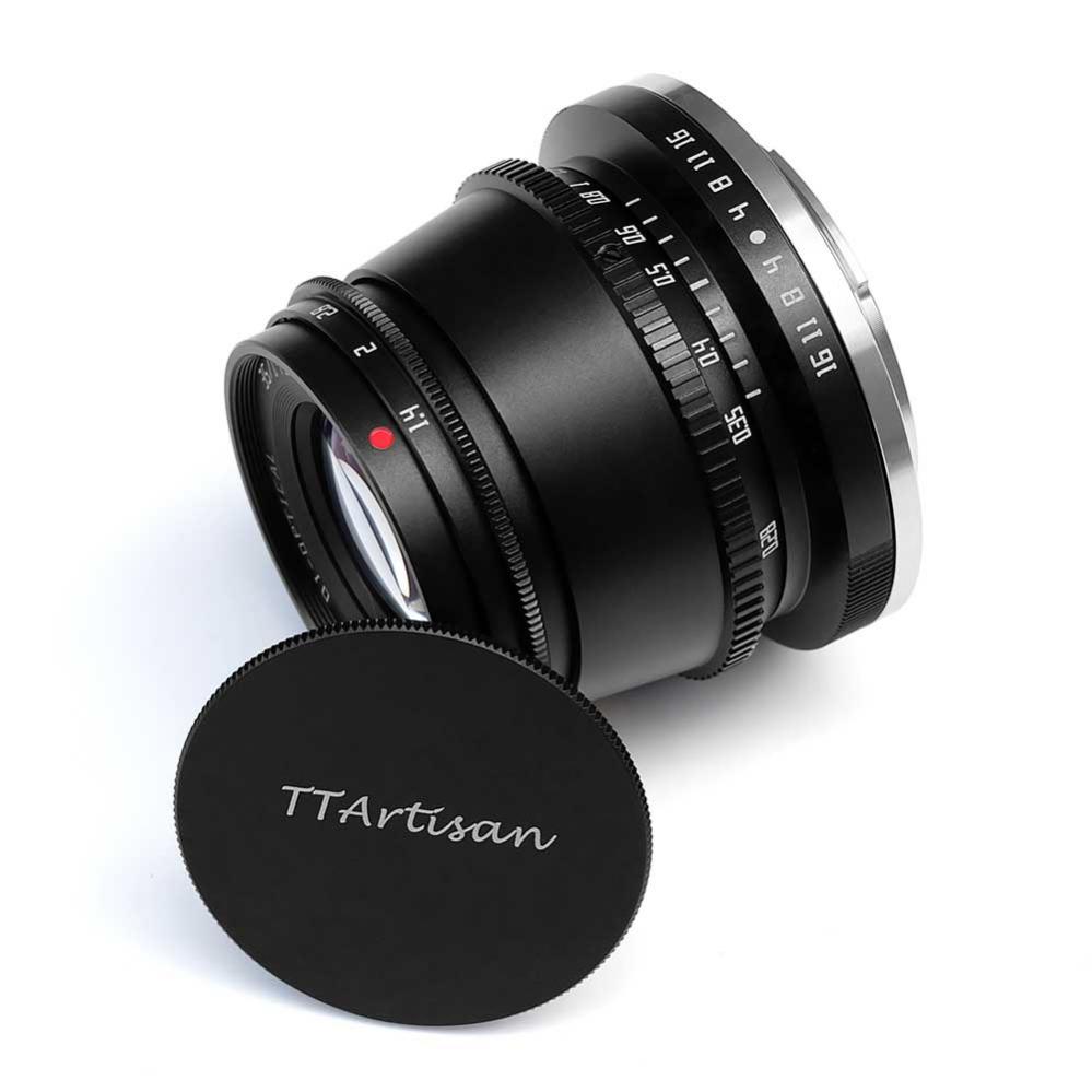  TTArtisan 35mm f/1.4 objektiv APS-C för Canon EOS M