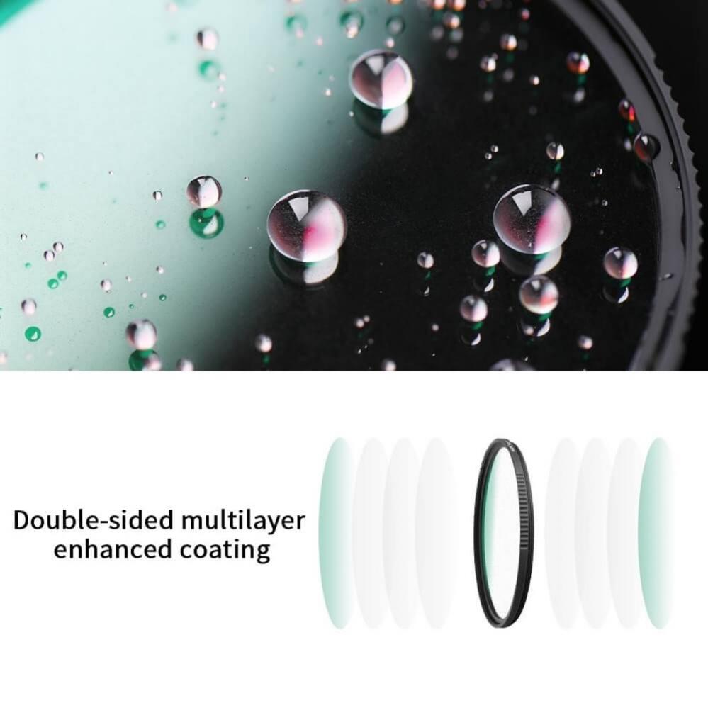 K&F Concept Black Mist 1/4 Filter Nano-X