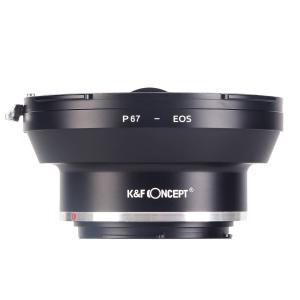  K&F Objektivadapter till Pentax 67 för Canon EOS kamerahus