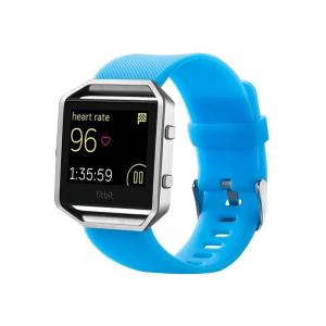  Armband för Fitbit Blaze Blå silikon