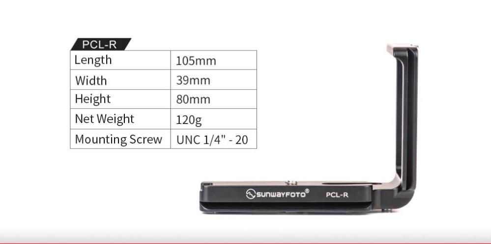  Sunwayfoto L-Bracket fr Canon EOS R