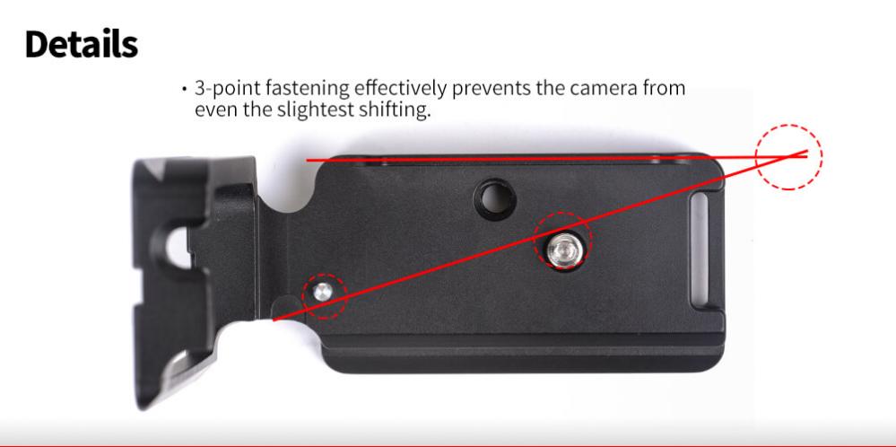  Sunwayfoto L-Bracket fr Fujifilm X-T3