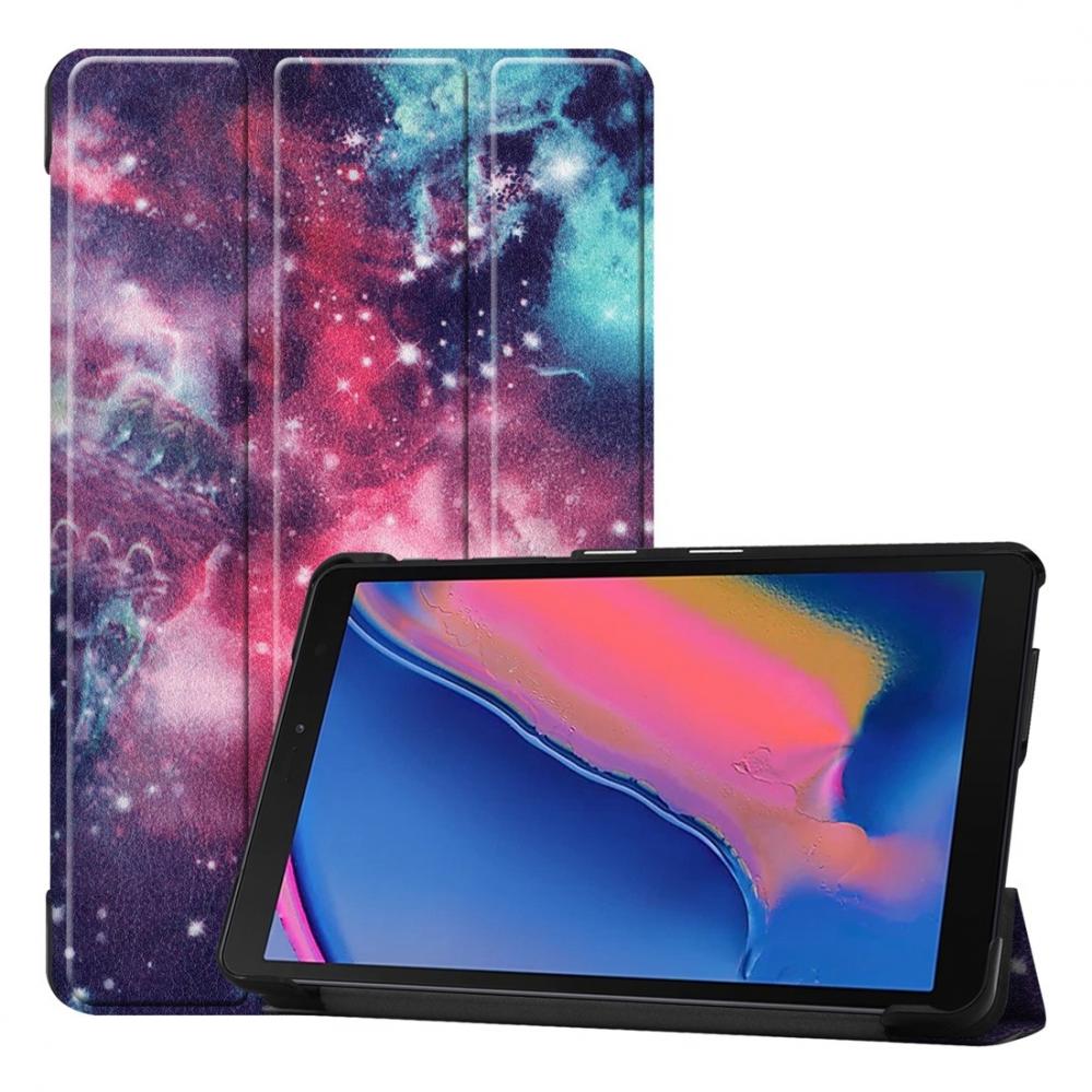  Fodral fr Galaxy Tab A 8.0 (2019) P205 / P200 med rymdmnster