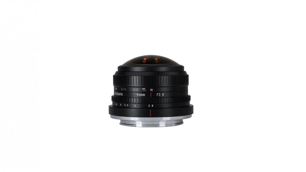  7Artisans 4mm f/2.8 Fisheye-objektiv APS-C fr Canon EOS M