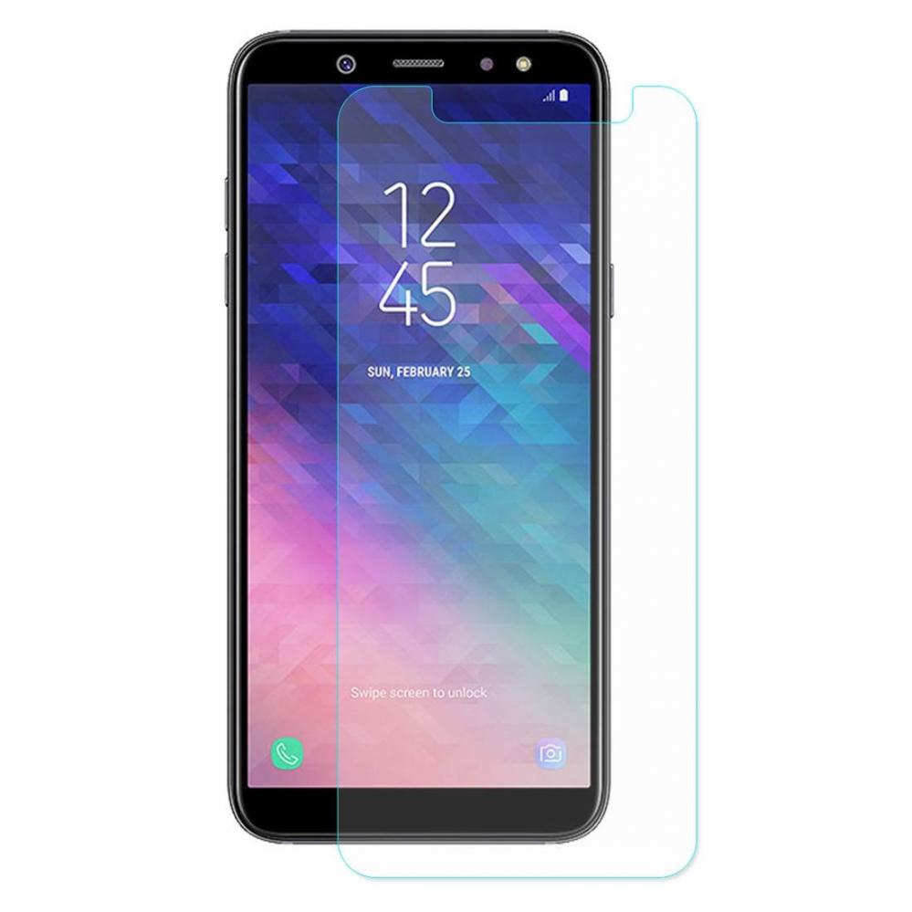  Skrmskydd fr Samsung Galaxy A6 Plus (2018) av hrdat glas