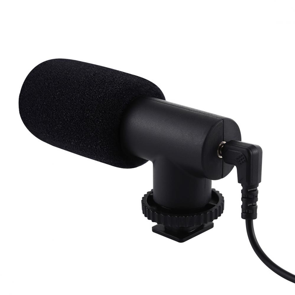  Puluz Stereomikrofon för mobil DSLR med 3.5mm kontakt