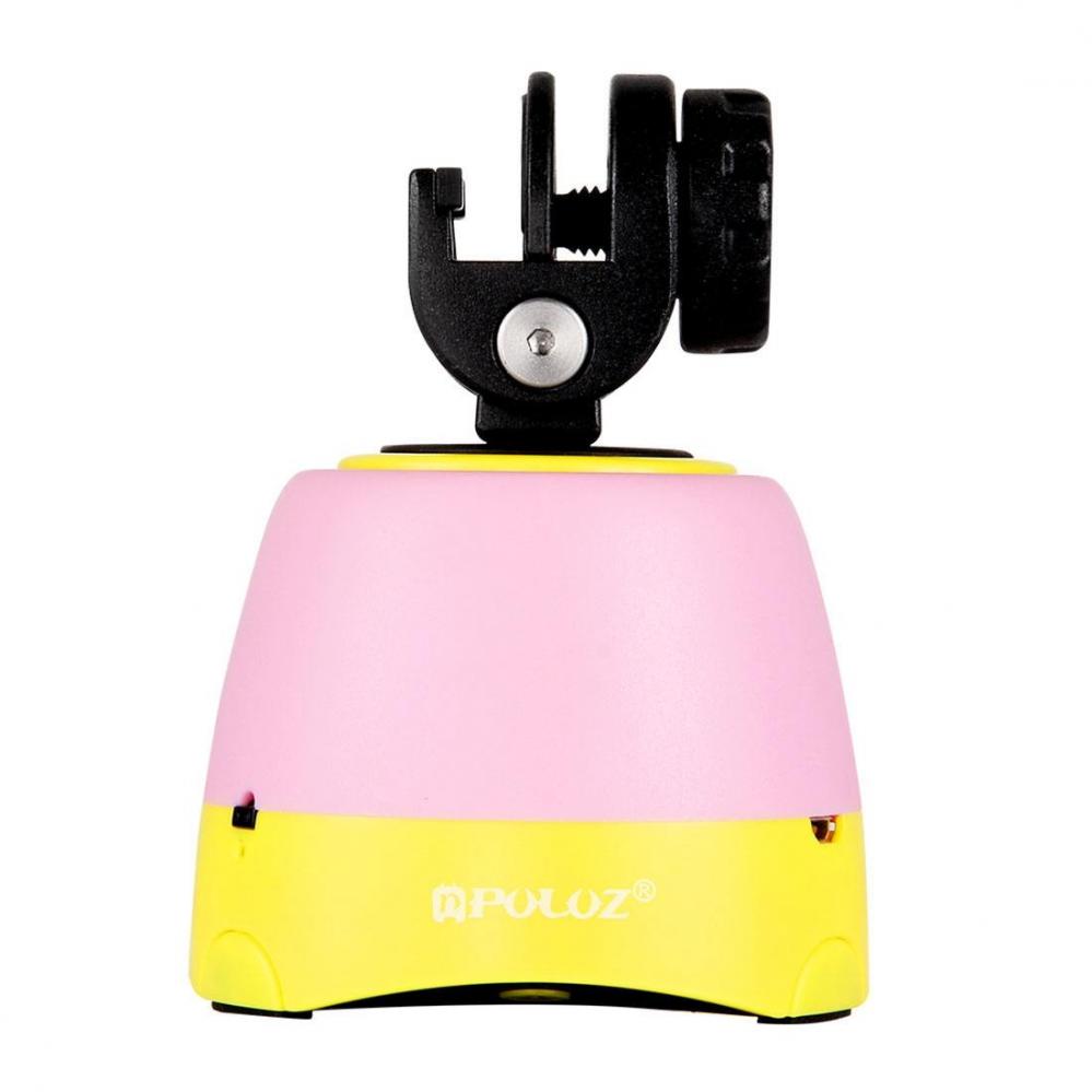  Puluz Rotationshuvud 360 grader+ fjärr+ GoPro-adapter+ mobiladapter