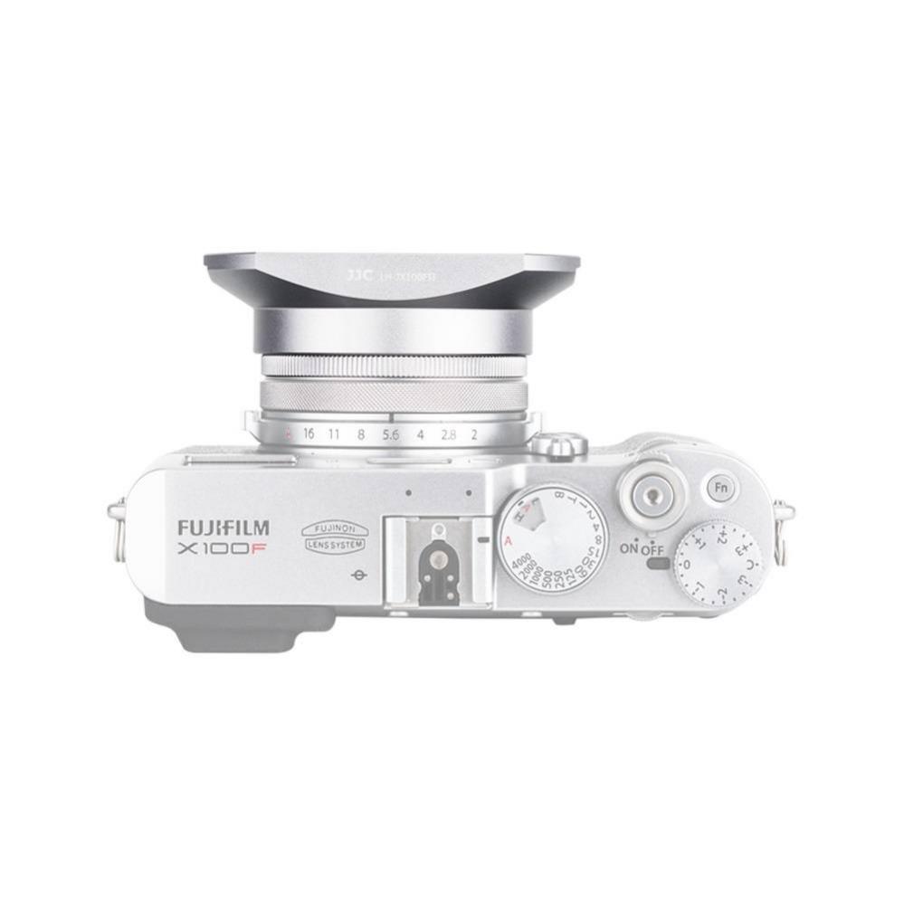  JJC Motljusskydd & Filteradapter (2 i 1) motsvarar Fujifilm LH-X100 & AR-X100