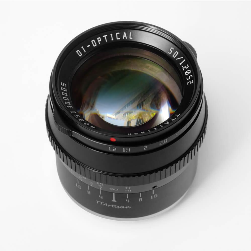 TTartisan 50mm f/1.2 Objektiv APS-C för Leica L
