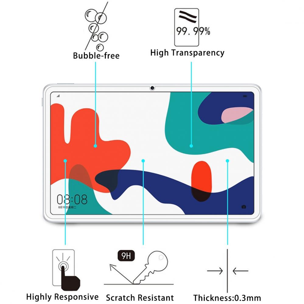  Skrmskydd fr Huawei MatePad Pro 10.4 /Honor Tablet V7 hrdat glas